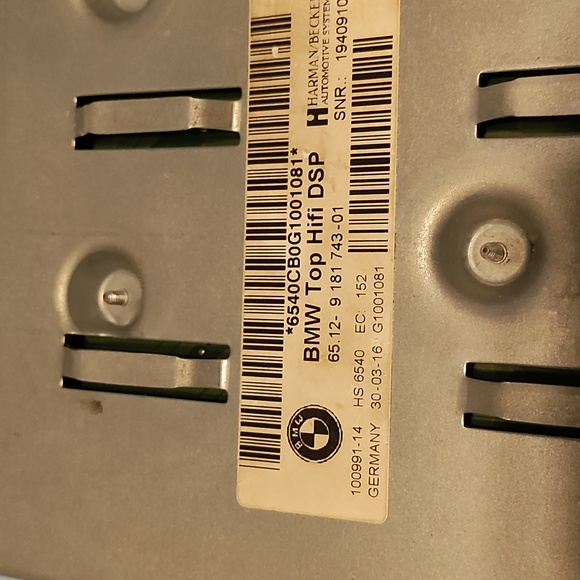 BMW NEW AMPLIFIER NEVER USED E63 - Picture 3 of 9